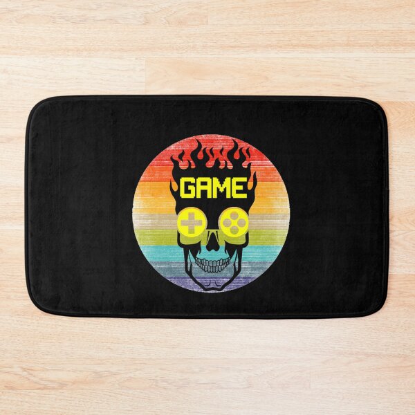 Item preview, GAME SKULL - GAMING NERD designed and sold by LabelStore.
