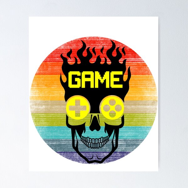 Artikel-Vorschau von GAME SKULL - GAMING NERD, designt und verkauft von LabelStore.