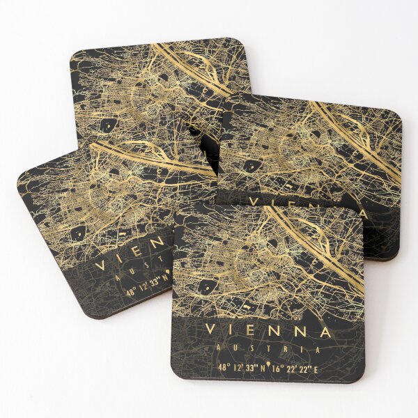 Item preview, VIENNA MAP AUSTRIA designed and sold by hatimelhag.