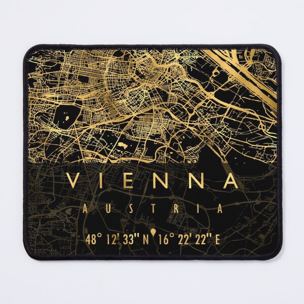 Item preview, VIENNA MAP AUSTRIA designed and sold by hatimelhag.