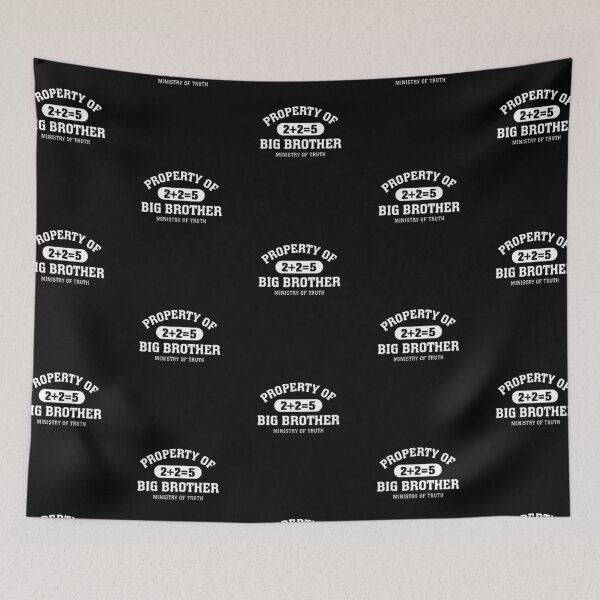 Item preview, Property of Big Brother 1984 Big Brother is Watching 2+2=5 designed and sold by twHistory.