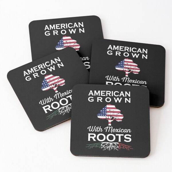 Item preview, USA Flag American Grown With Mexican Roots designed and sold by tshirtexpressiv.