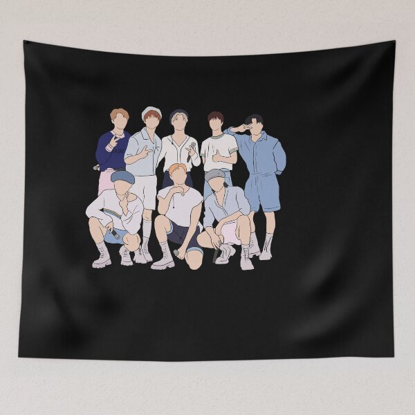 Item preview, Copy of Copy of Sticker  - Stray Kids ot8 members designed and sold by Amy Hearts.