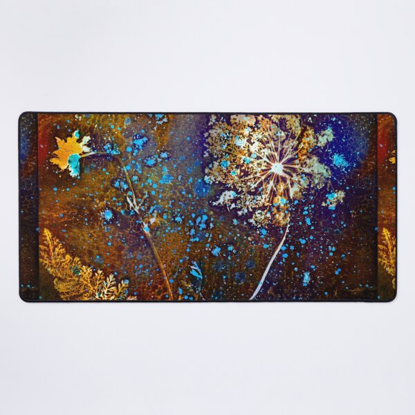 Item preview, Botanical cyanotype wildflower 1 designed and sold by Red Witch Art.
