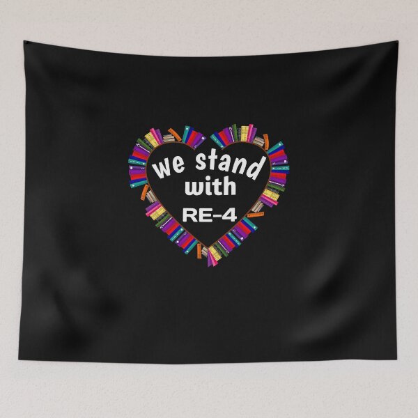Item preview, We Stand With RE-4 Educational Community Support  designed and sold by The Nova Prints .