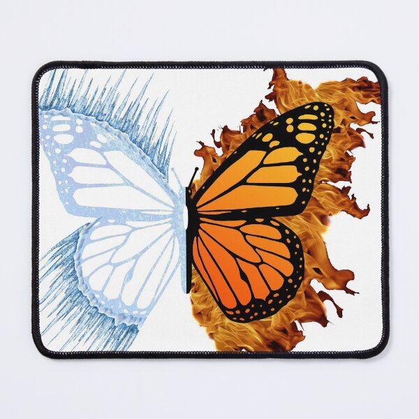 Item preview, Fire and Ice Butterfly designed and sold by hannahjarmel.