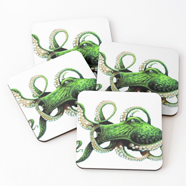 Item preview, Green Octopus designed and sold by Rush Whitacre.