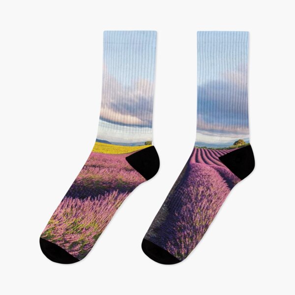 Item preview, Lavender Field At Sunrise designed and sold by HammiltenJohn.