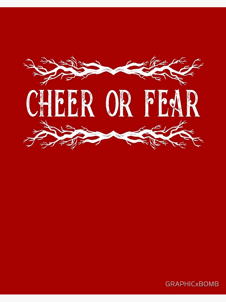 Belsnickel Cheer Or Fear Christmas Office Dwight Holiday Quote Art Board  Print for Sale by GRAPHICxBOMB