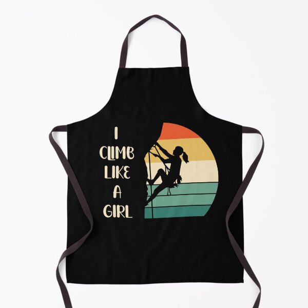 Item preview, I Climb Like A Girl - Vintage Light Sunset designed and sold by Trinket-Trickster.