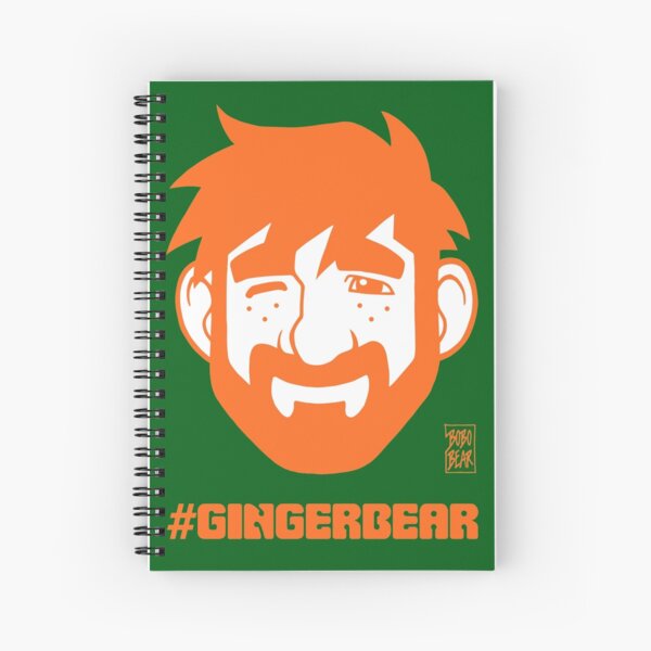 ADAM LIKES GINGER Spiral Notebook