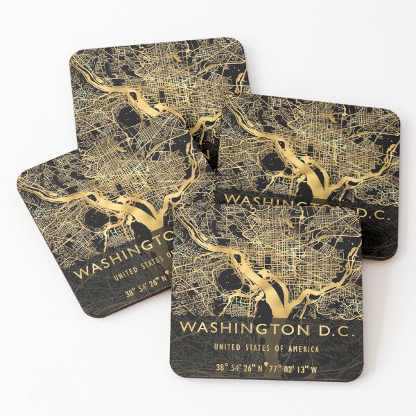 Item preview, WASHINGTON D.C. MAP USA designed and sold by hatimelhag.