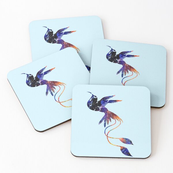 Item preview, Universe soul spirit abstract hummingbird designed and sold by TitaCris.