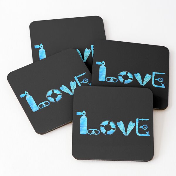 Item preview, I Love Scuba Diving Ocean Freediving Sea designed and sold by DamnGoodDesign.