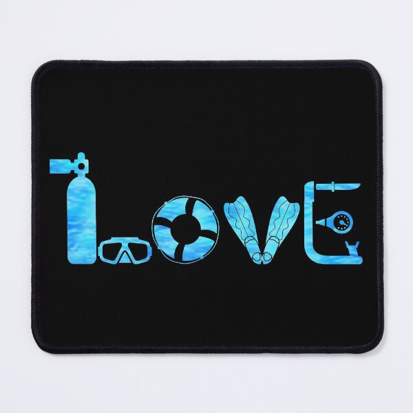 Item preview, I Love Scuba Diving Ocean Freediving Sea designed and sold by DamnGoodDesign.