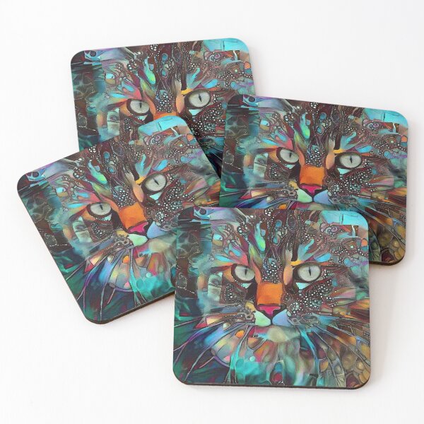 Item preview, Alvira, cat, chat, gato, chaton, lea roche paintings designed and sold by L. ROCHE.