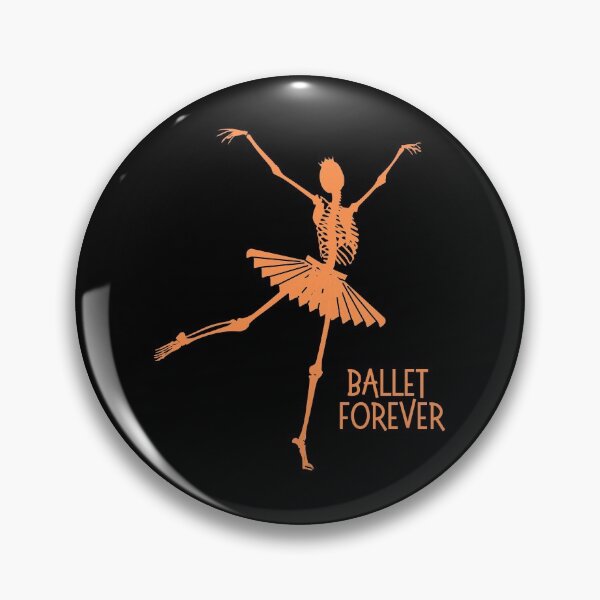 Artikelvorschau, Halloween Ballett für immer tanzende Skelett Ballerina in Tutu entworfen und verkauft von BeeZBeez.