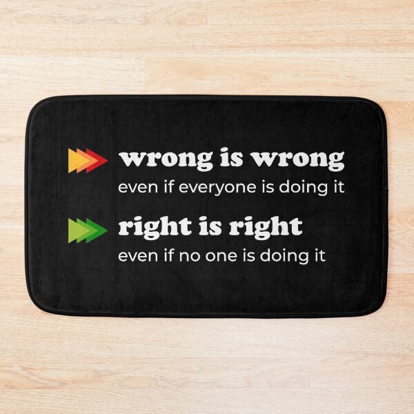 Item preview, Right and wrong designed and sold by LisSteindorff.