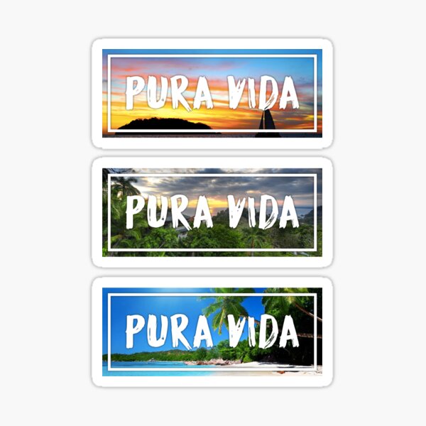 Pura Vida Sticker