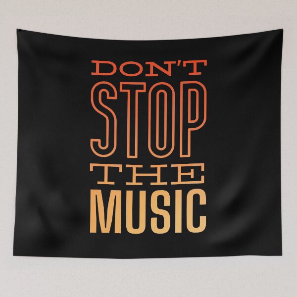 Item preview, Don't stop the music designed and sold by Joel-QO.