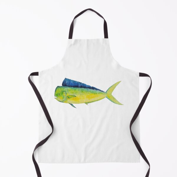 Item preview, Mahi Mahi Watercolor designed and sold by saltyseacow.