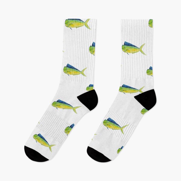 Item preview, Mahi Mahi Watercolor designed and sold by saltyseacow.
