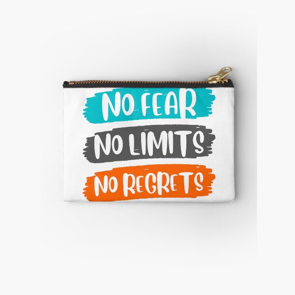 Item preview, no fear no limits no regrets no excuses designed and sold by InsaneCorner.