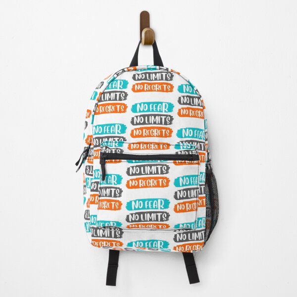 Item preview, no fear no limits no regrets no excuses designed and sold by InsaneCorner.