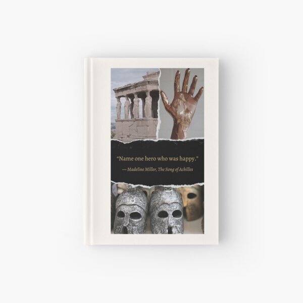 Song of Achilles Collage Hardcover Journal