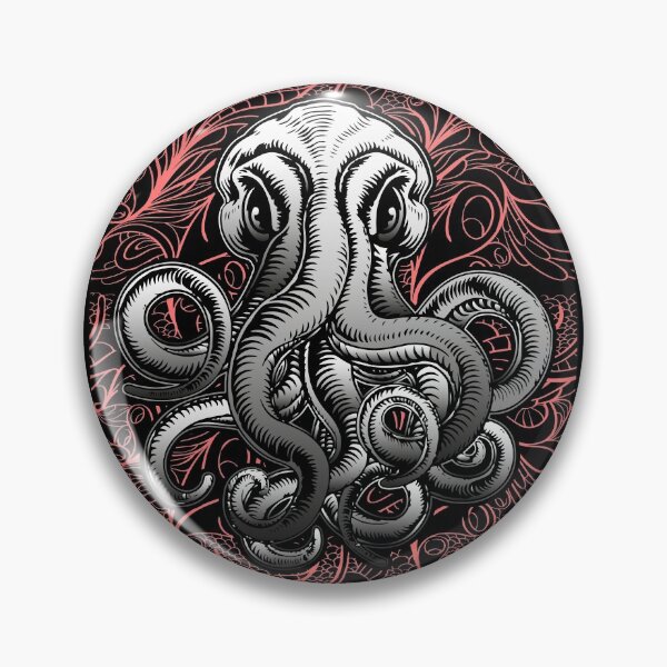 Item preview, Octopus Tattoo Scary | Clever Symbol Sea Fish designed and sold by Segobia.