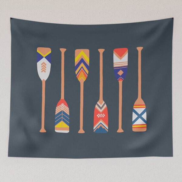 Item preview, Canoe Paddles -  Charcoal designed and sold by EcoElsa.