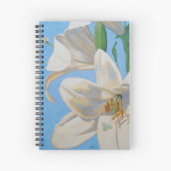 Lilies, Considered Spiral Notebook