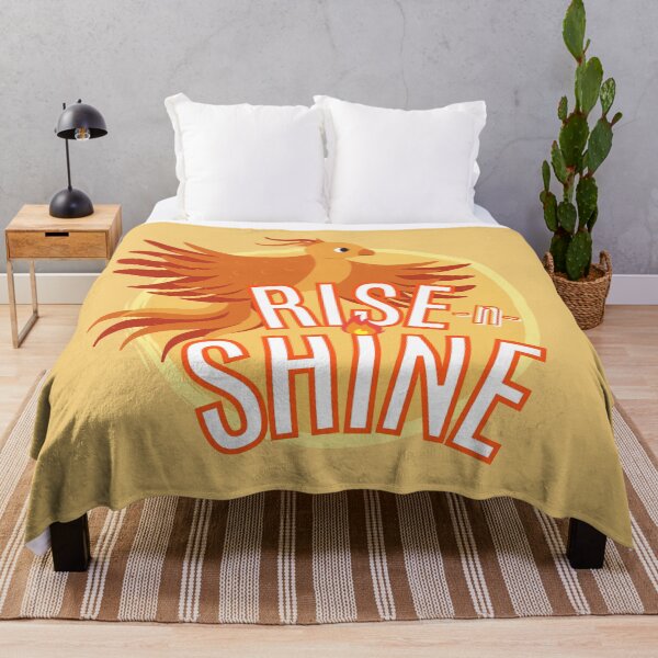 Item preview, Rise & Shine Like a Phoenix // Motivational Mythical Animal Pun designed and sold by FartingUnicorn.