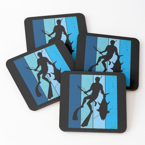 Item preview, Spearfishing Lover Vintage Freediving Ocean Graphic Diving designed and sold by DamnGoodDesign.