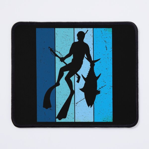 Item preview, Spearfishing Lover Vintage Freediving Ocean Graphic Diving designed and sold by DamnGoodDesign.