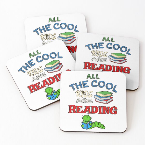 Item preview, All the cool kids are reading designed and sold by Braw-Merch.