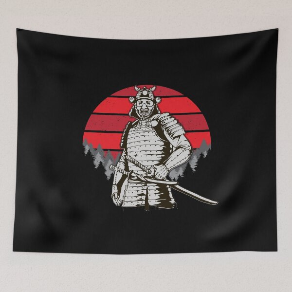 Item preview, Japan Samurai Warrior Bushido Sword Martial Arts Graphic designed and sold by brunsch-print.