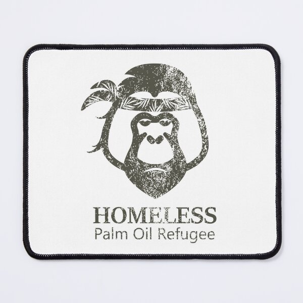 Item preview, Save Homeless Orangutans, Stop Palm Oil designed and sold by PrairieGrouse.