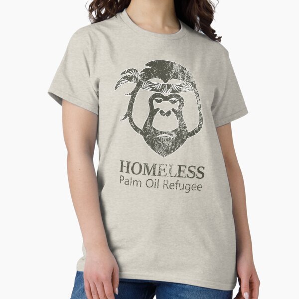 Item preview, Save Homeless Orangutans, Stop Palm Oil designed and sold by PrairieGrouse.