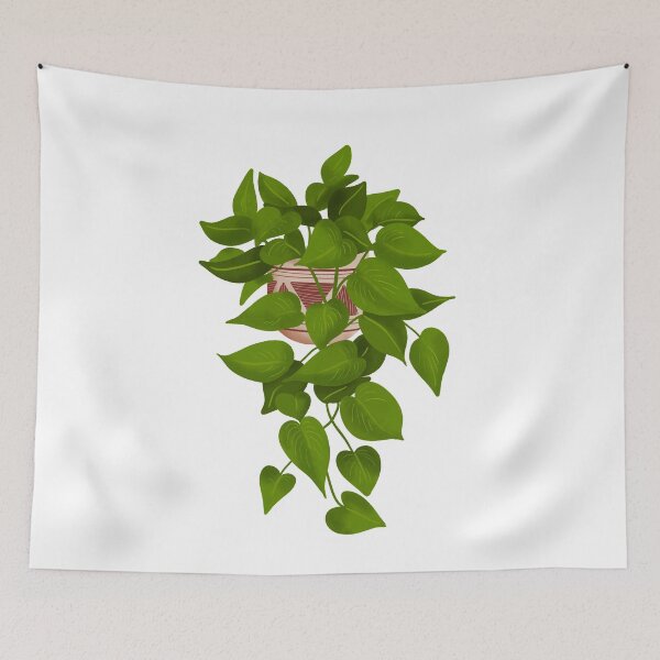 Item preview, Jade Pothos Plant Illustration designed and sold by Ana Moguš.