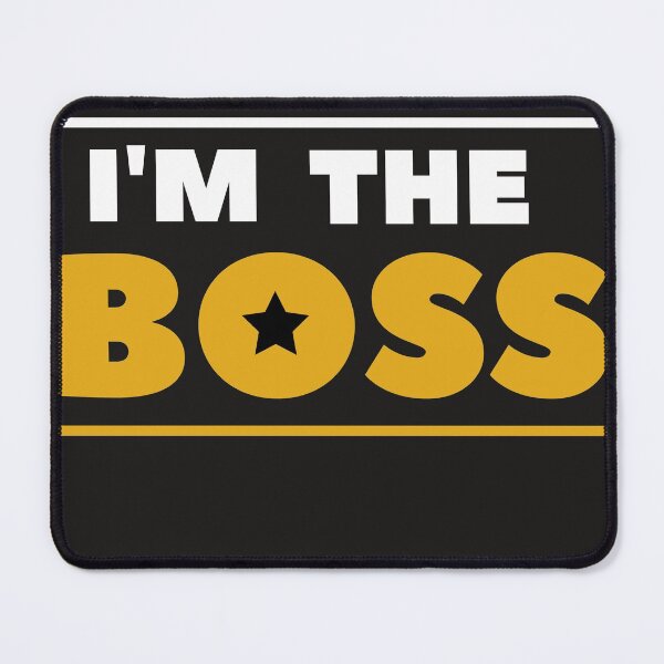 Item preview, I'm The Boss hat designed and sold by RanirO.