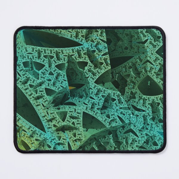 3D Fractal Artwork Mouse Pad
