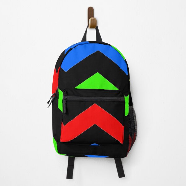 Item preview, CHEVRON MULTICOLORED AND BLACK DESIGN FOR DORM ROOMS AND BACK TO SCHOOL designed and sold by ozcushionstoo.