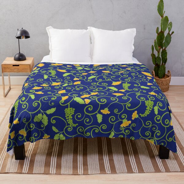 Item preview, Summer Breeze on Dark Blue designed and sold by Soramame.