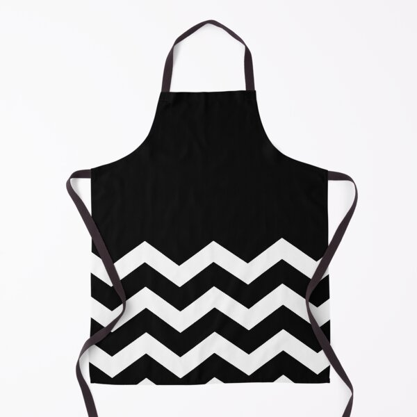 Item preview, WHITE AND BLACK CHEVRON ZIG ZAG HALF TONE PATTERN - BY OZCUSHIONSTOO designed and sold by ozcushionstoo.