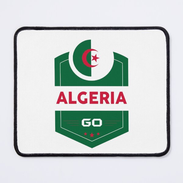 Item preview, ALGERIA FLAG SHIELD designed and sold by MarkMotta.