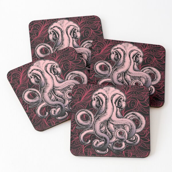 Artikelvorschau, Oct22 Books Retro Tattoo Scary Clever Symbol Octopus entworfen und verkauft von Segobia.