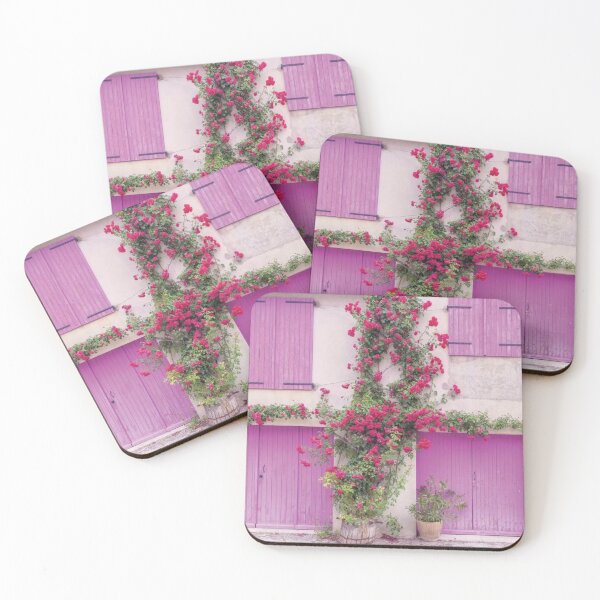 Item preview, Provence Colorful House Facade designed and sold by HammiltenJohn.