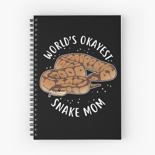 Item preview, Worlds Okayest Snake Mom designed and sold by Clara Hollins.