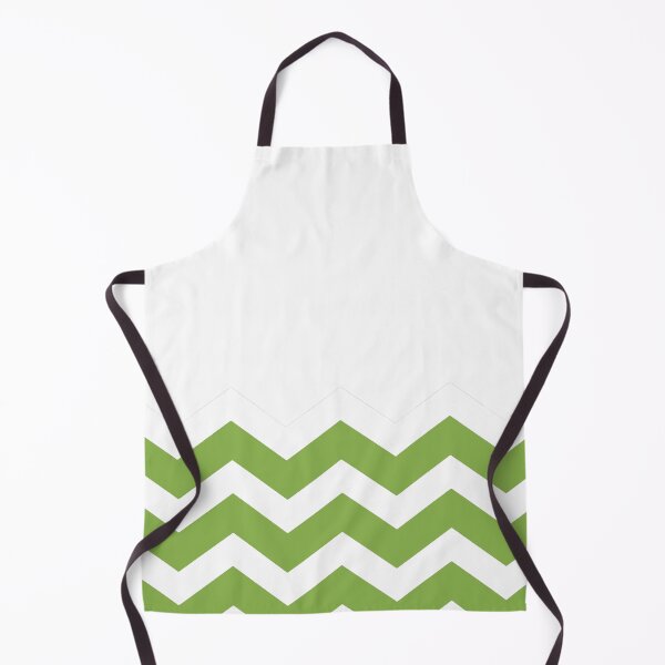 Item preview, GREENERY AND WHITE CHEVRON ZIG ZAG HALF TONE PATTERN - BY OZCUSHIONSTOO designed and sold by ozcushionstoo.